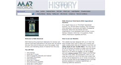 Desktop Screenshot of marhistorical.com
